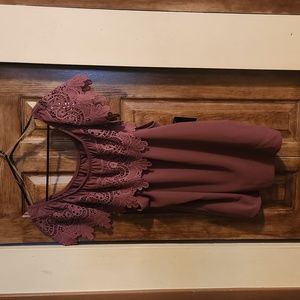 Wishful laze top purple blouse
